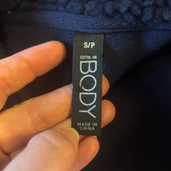 NWOT Cotton On Body Balance Half Zip Sherpa Pullover Jacket sz S - Picture 3 of 7